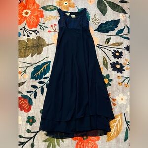 New w/tag Ann Taylor Deep Blue Maxi Dress